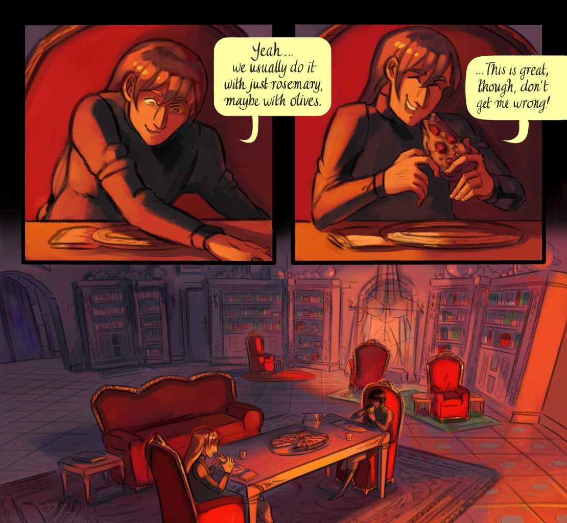 The Gifts of Darkness - Episode 12, Page 20: Chapter 12: Burdens