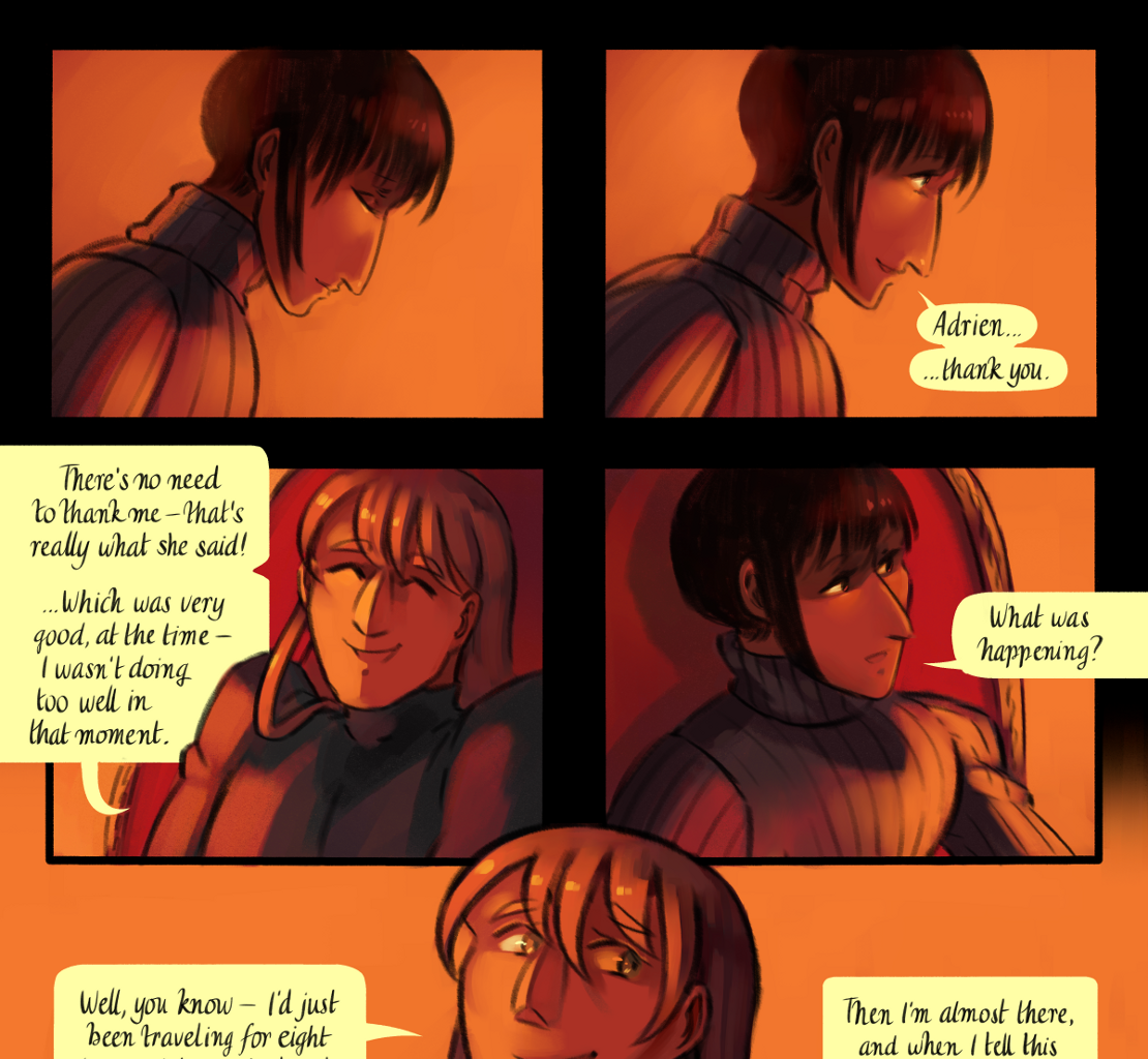 The Gifts of Darkness - Episode 12, Page 22: Chapter 12: Burdens