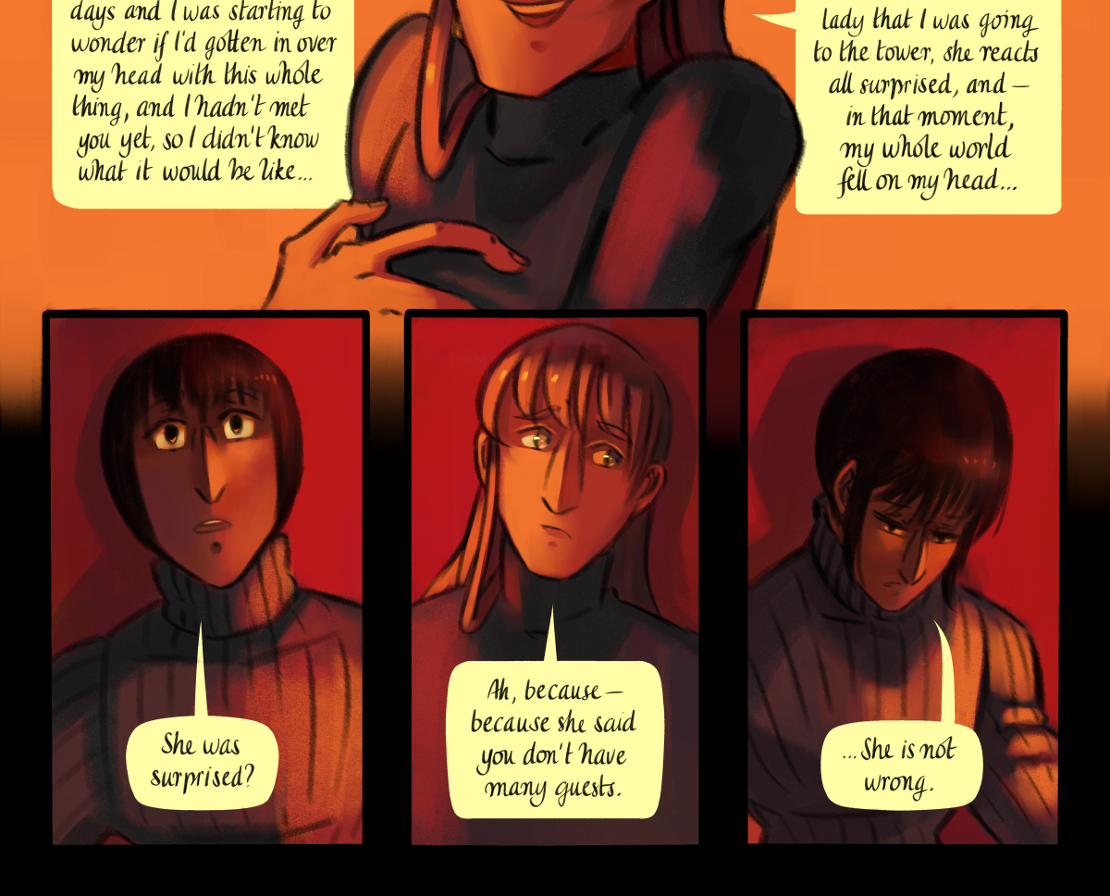 The Gifts of Darkness - Episode 12, Page 22: Chapter 12: Burdens
