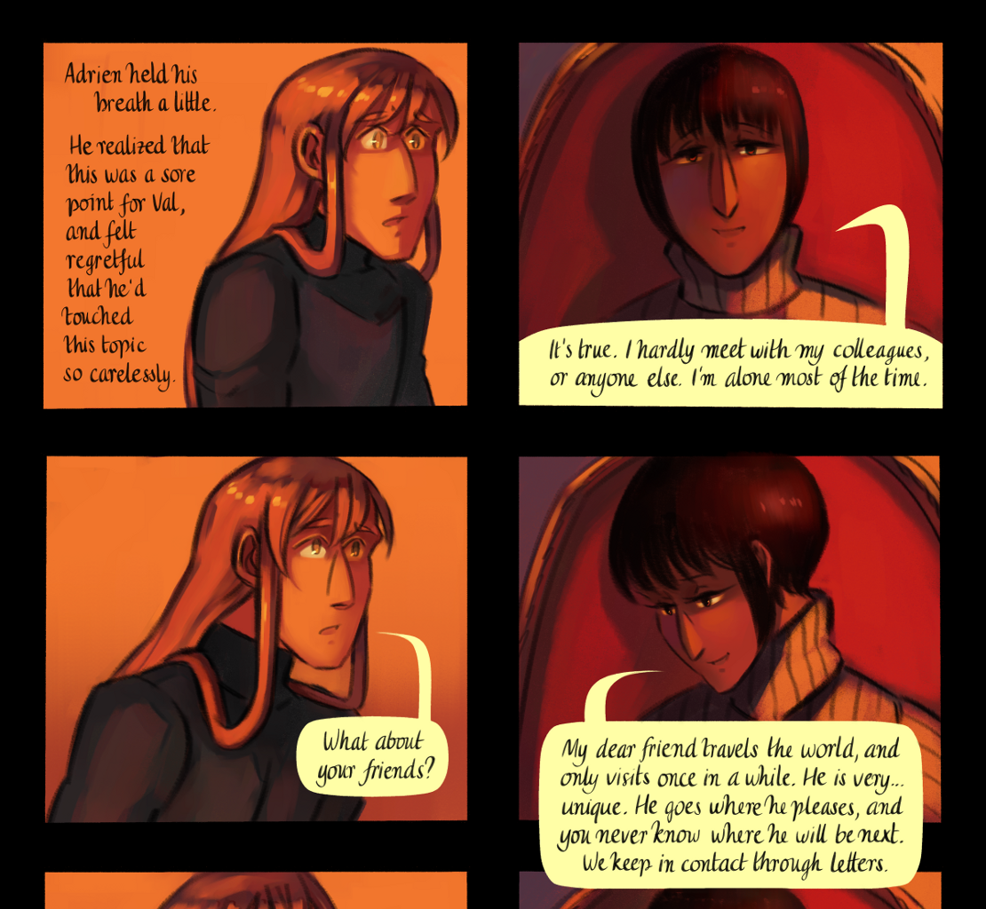 The Gifts of Darkness - Episode 12, Page 23: Chapter 12: Burdens