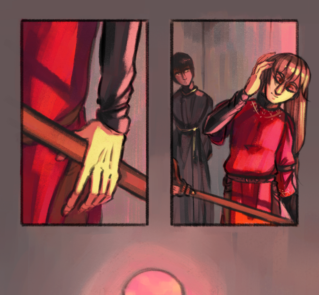 The Gifts of Darkness - Episode 13, Page 4: Chapter 13: Shifting horizons