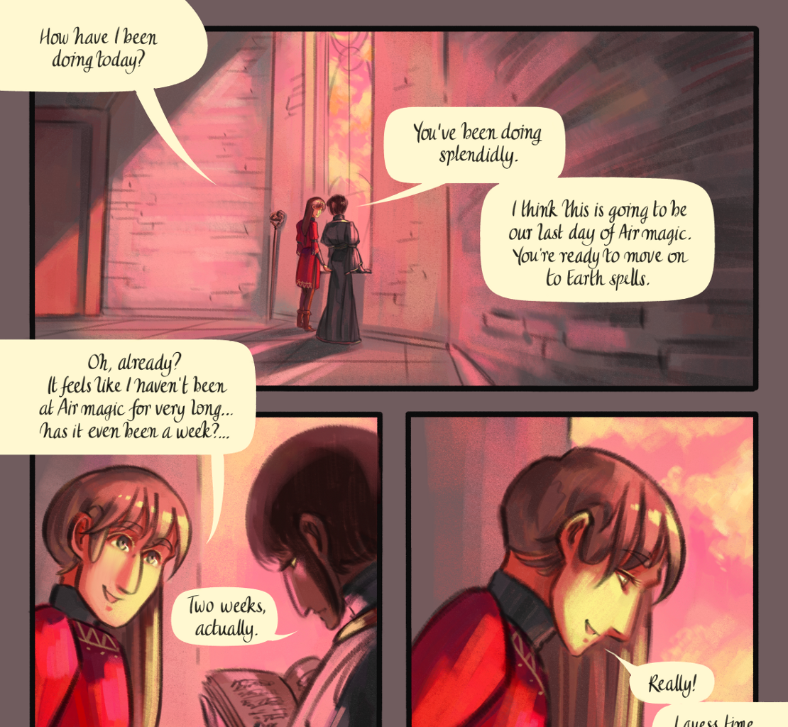 The Gifts of Darkness - Episode 13, Page 6: Chapter 13: Shifting horizons