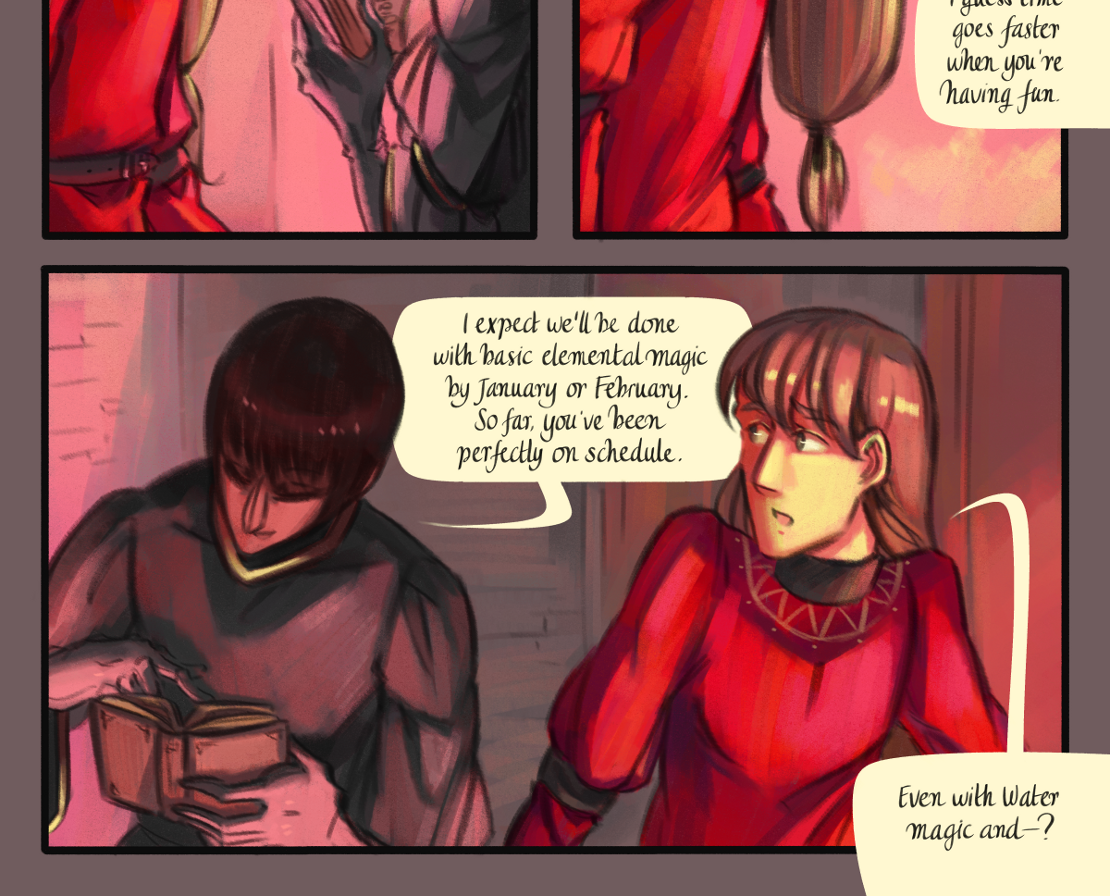The Gifts of Darkness - Episode 13, Page 6: Chapter 13: Shifting horizons