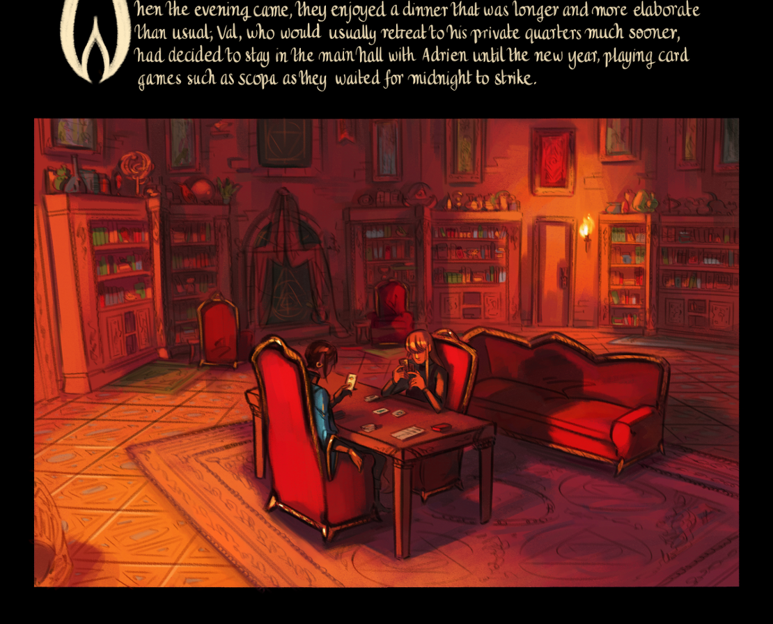 The Gifts of Darkness - Episode 13, Page 18: Chapter 13: Shifting horizons