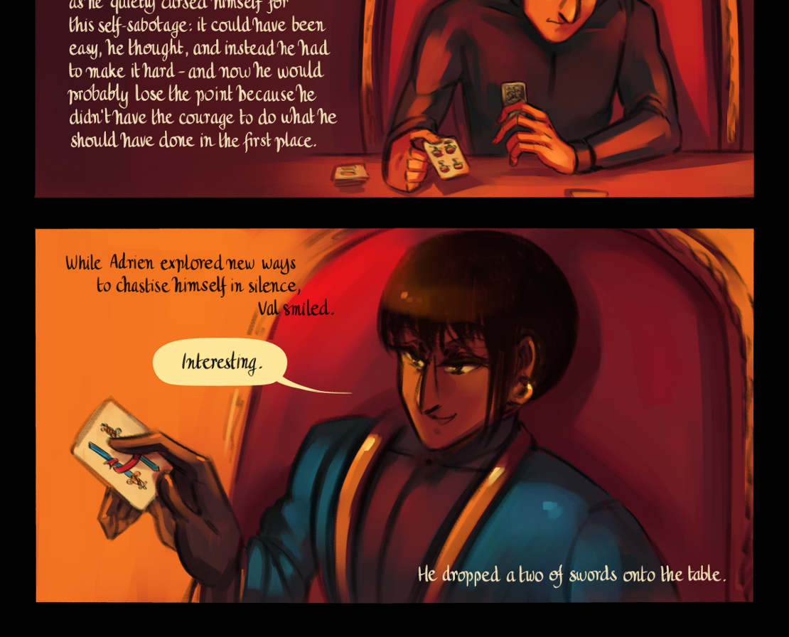 The Gifts of Darkness - Episode 13, Page 20: Chapter 13: Shifting horizons