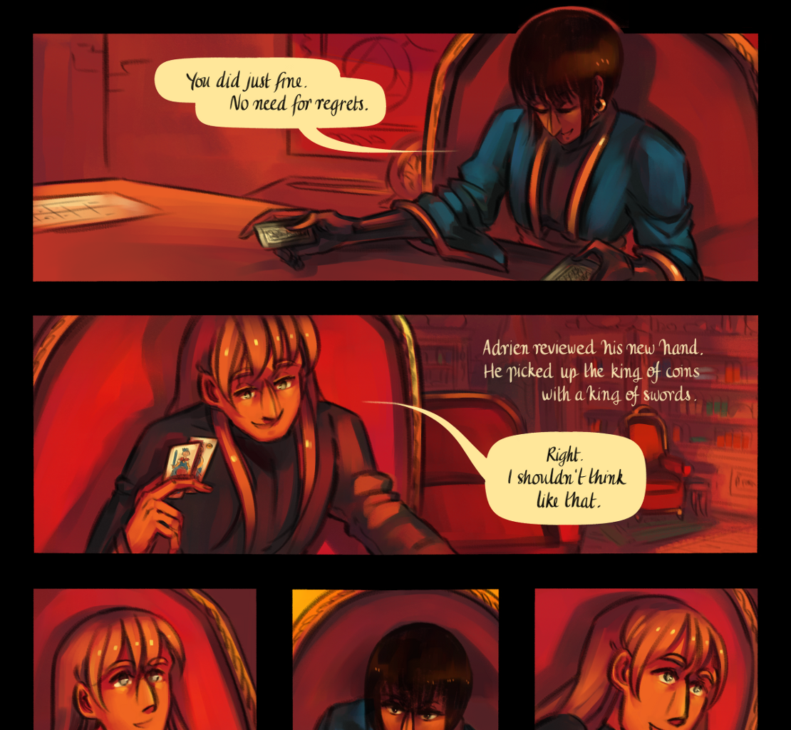 The Gifts of Darkness - Episode 13, Page 22: Chapter 13: Shifting horizons