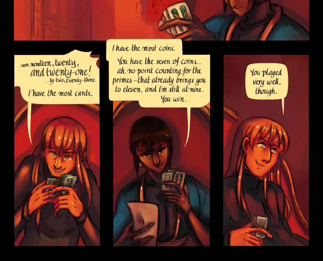 The Gifts of Darkness - Episode 13, Page 23: Chapter 13: Shifting horizons