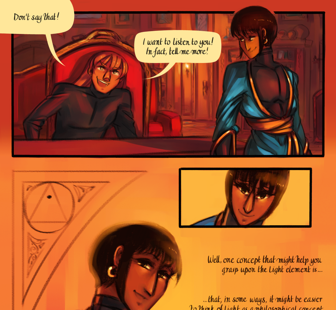 The Gifts of Darkness - Episode 13, Page 25: Chapter 13: Shifting horizons