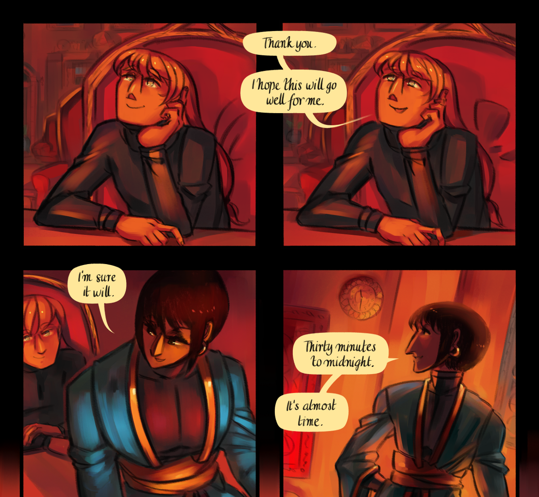 The Gifts of Darkness - Episode 13, Page 26: Chapter 13: Shifting horizons