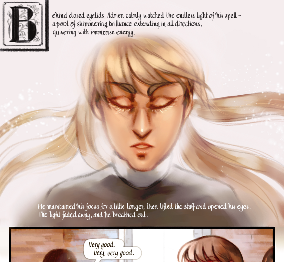 The Gifts of Darkness - Episode 14, Page 2: Chapter 14: Silence