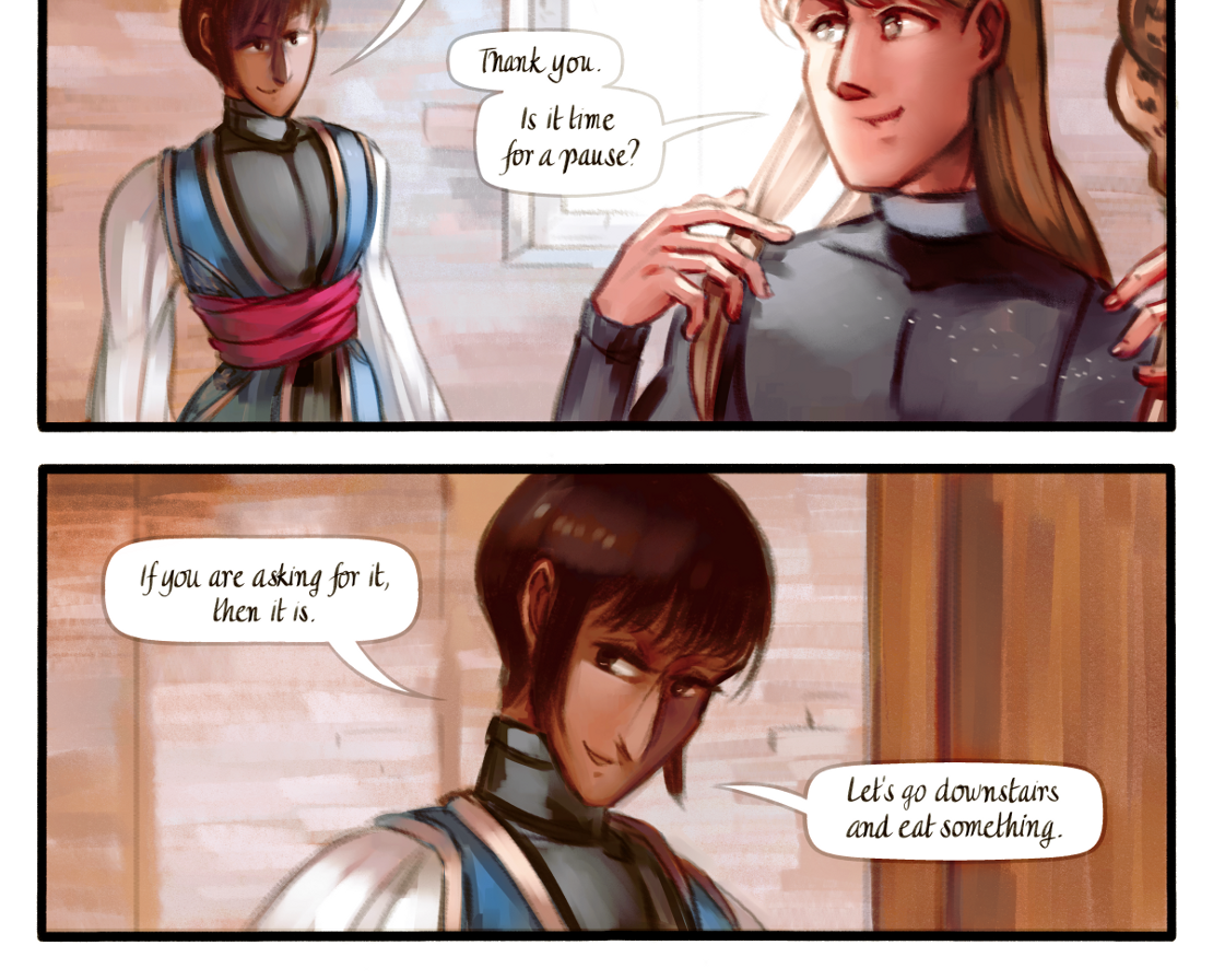 The Gifts of Darkness - Episode 14, Page 2: Chapter 14: Silence