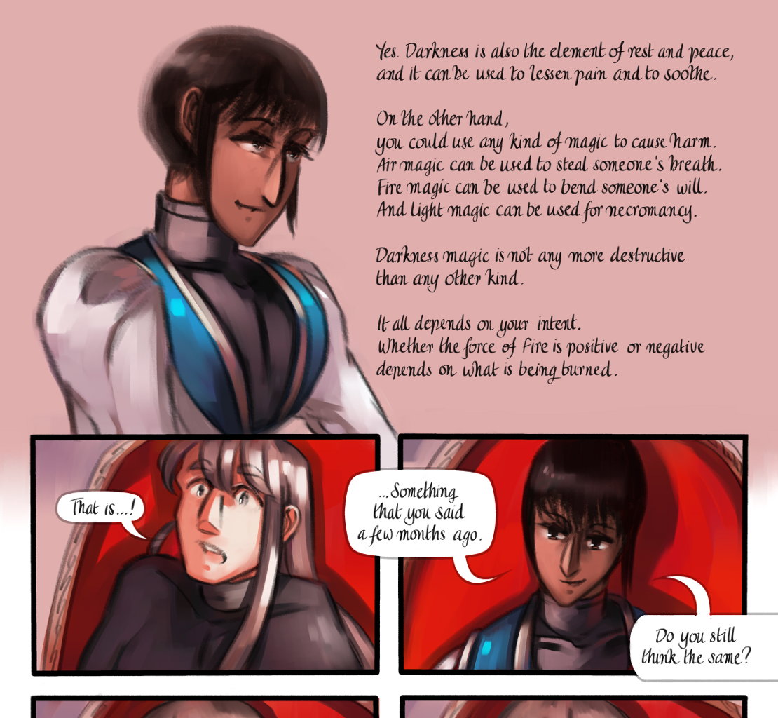 The Gifts of Darkness - Episode 14, Page 7: Chapter 14: Silence