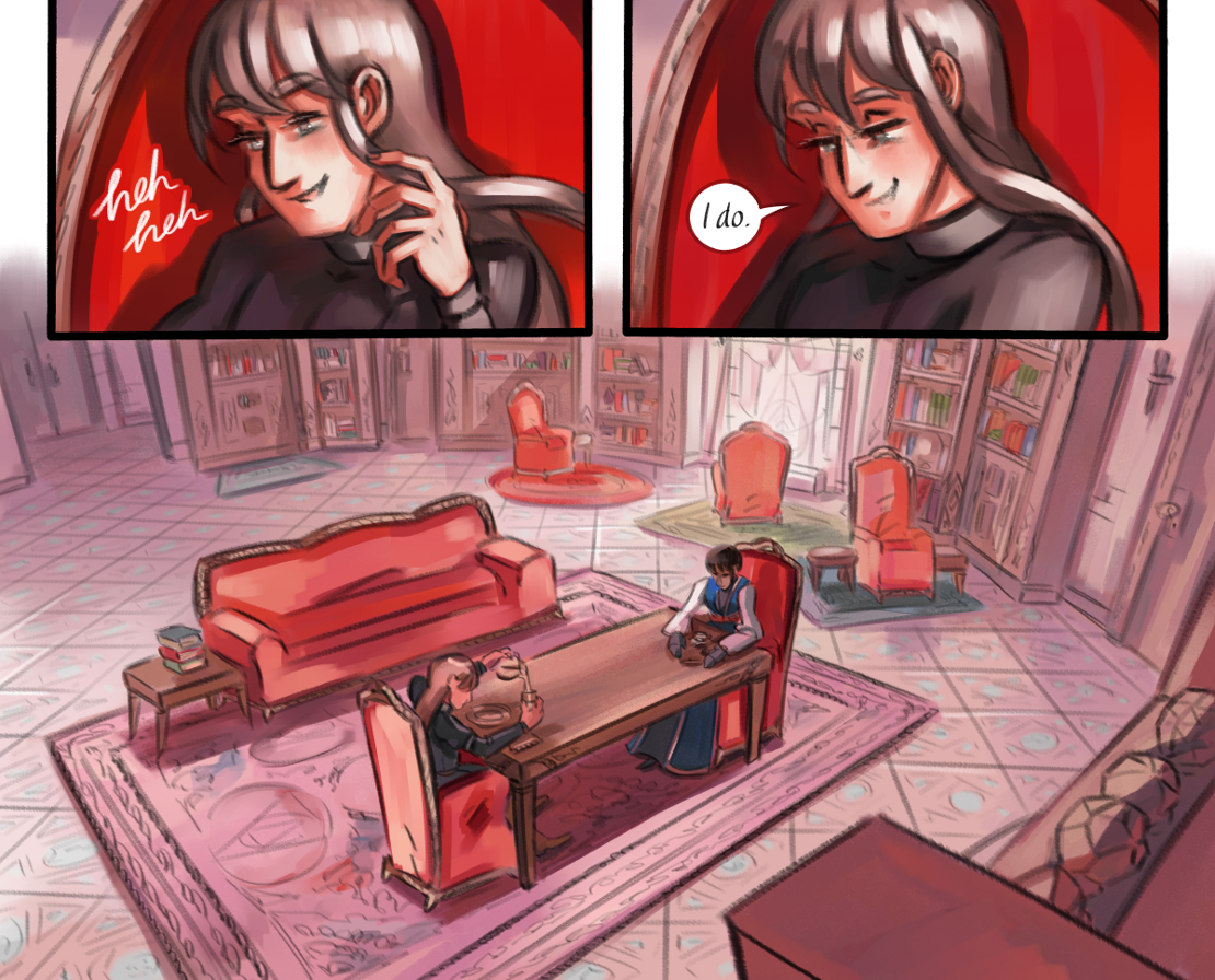 The Gifts of Darkness - Episode 14, Page 7: Chapter 14: Silence