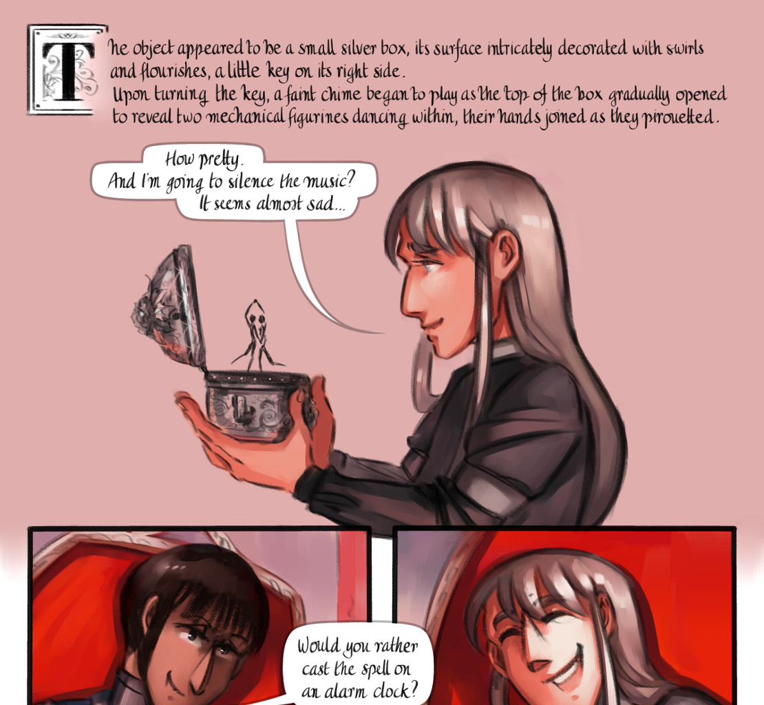 The Gifts of Darkness - Episode 14, Page 10: Chapter 14: Silence