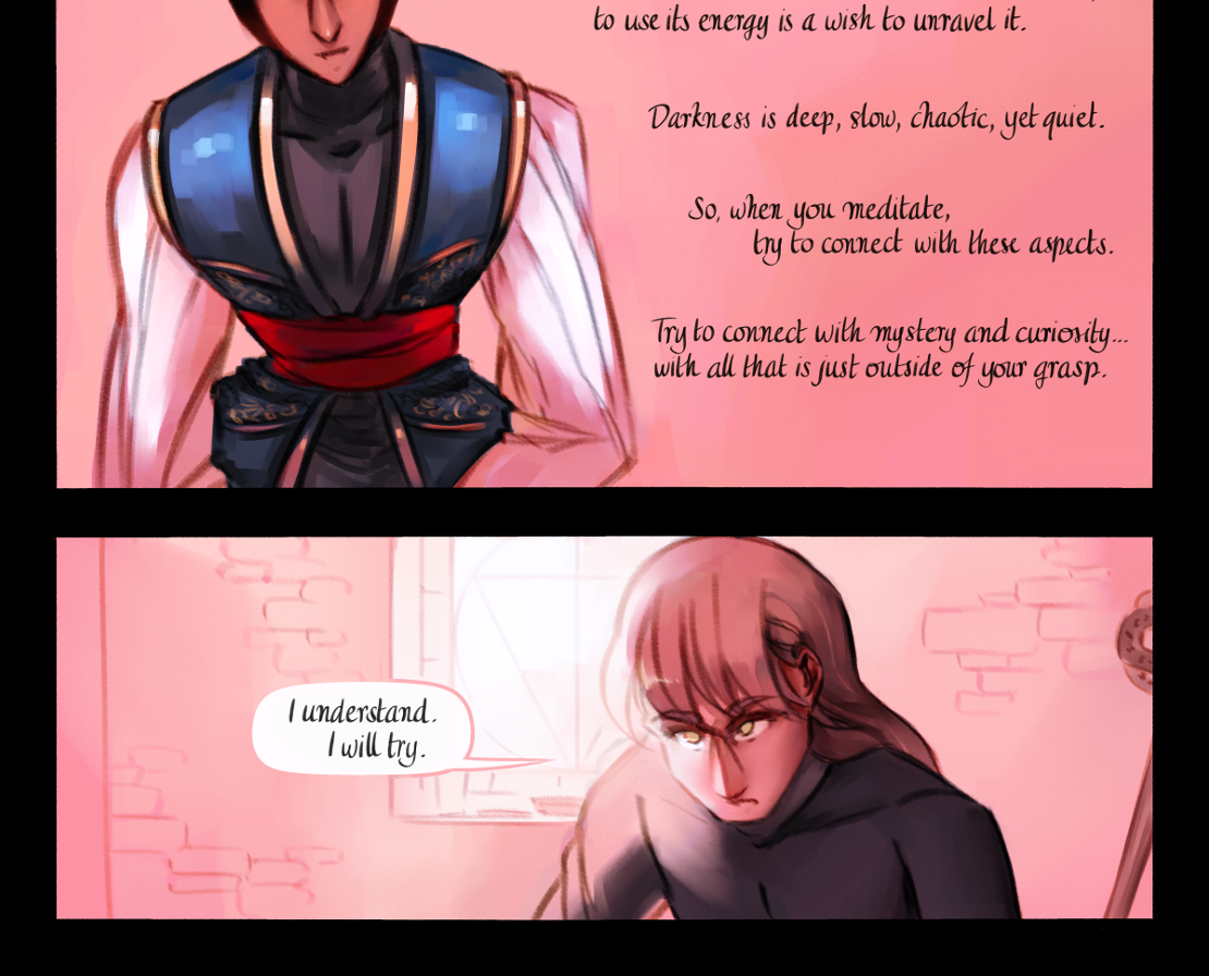 The Gifts of Darkness - Episode 14, Page 11: Chapter 14: Silence