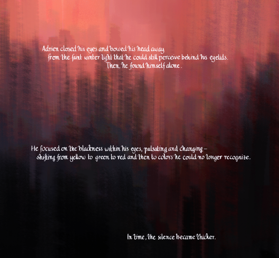 The Gifts of Darkness - Episode 14, Page 12: Chapter 14: Silence