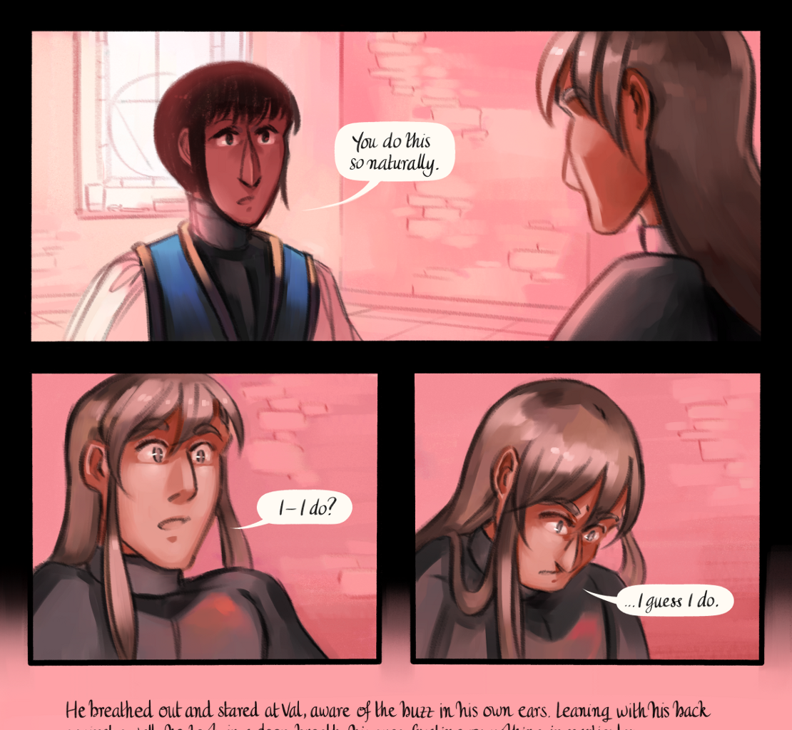 The Gifts of Darkness - Episode 14, Page 16: Chapter 14: Silence