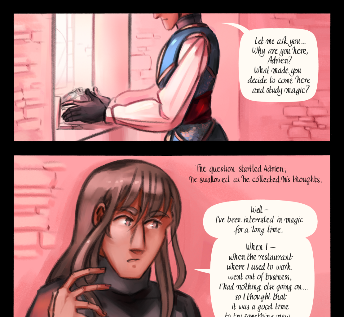 The Gifts of Darkness - Episode 14, Page 17: Chapter 14: Silence
