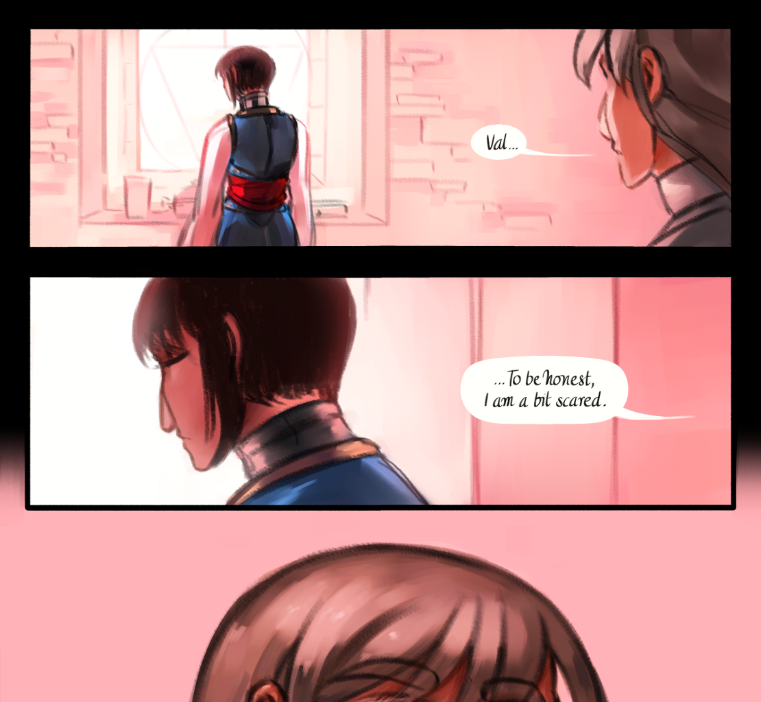 The Gifts of Darkness - Episode 14, Page 19: Chapter 14: Silence