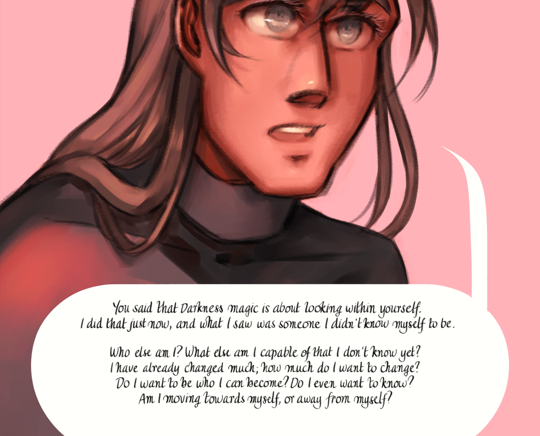 The Gifts of Darkness - Episode 14, Page 19: Chapter 14: Silence