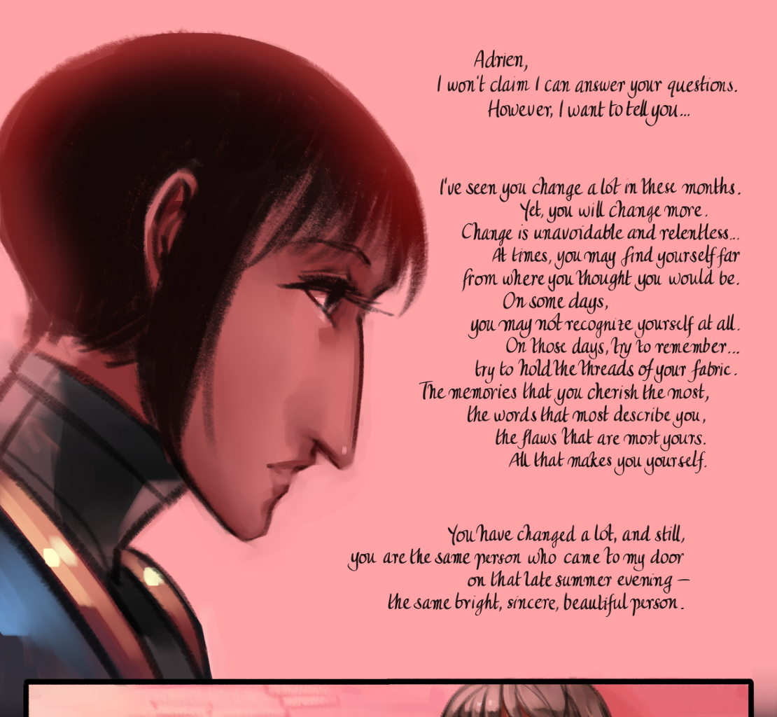 The Gifts of Darkness - Episode 14, Page 20: Chapter 14: Silence