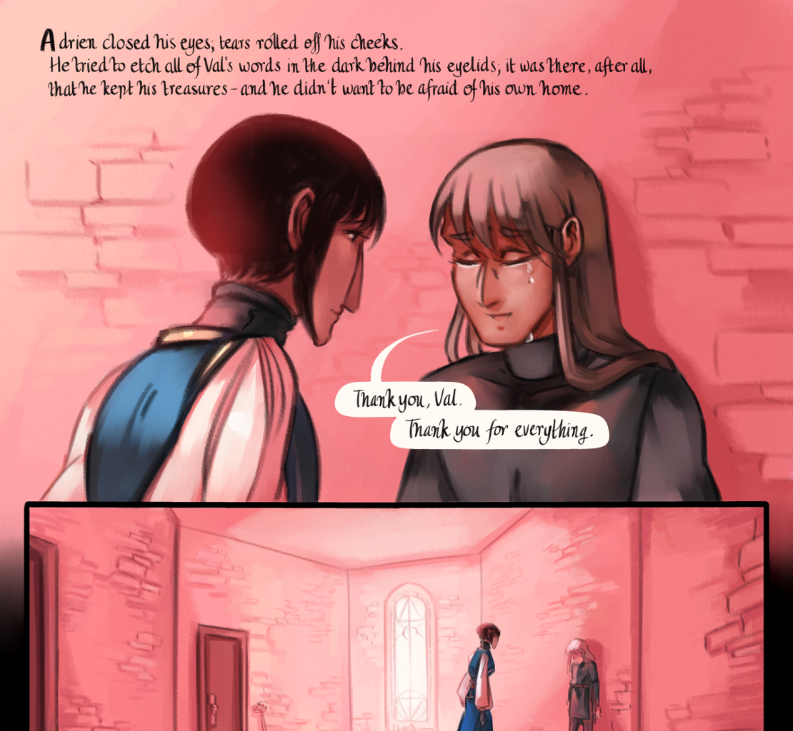 The Gifts of Darkness - Episode 14, Page 21: Chapter 14: Silence
