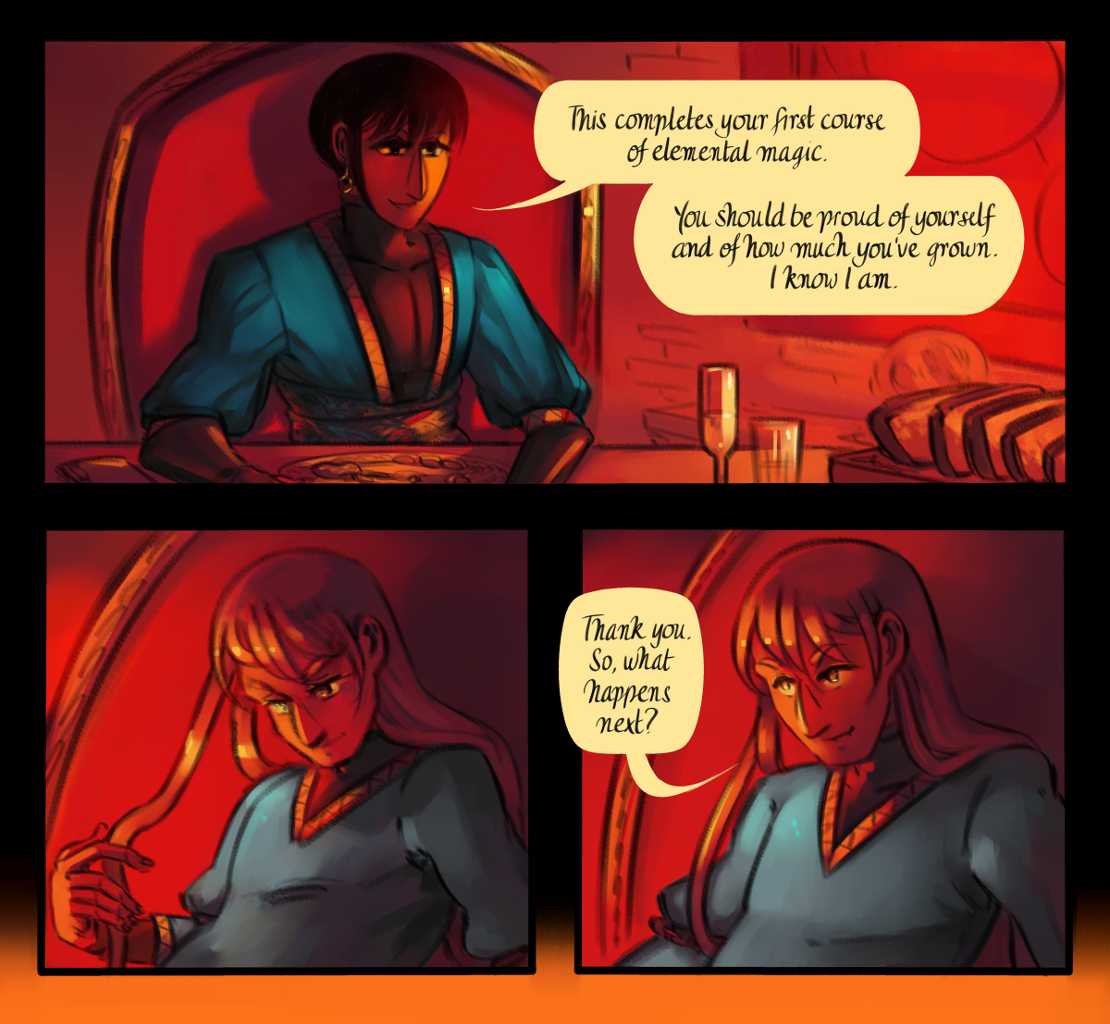 The Gifts of Darkness - Episode 15, Page 3: Chapter 15: The alchemy laboratory