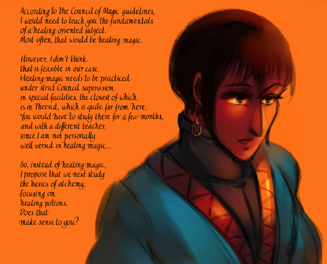 The Gifts of Darkness - Episode 15, Page 3: Chapter 15: The alchemy laboratory