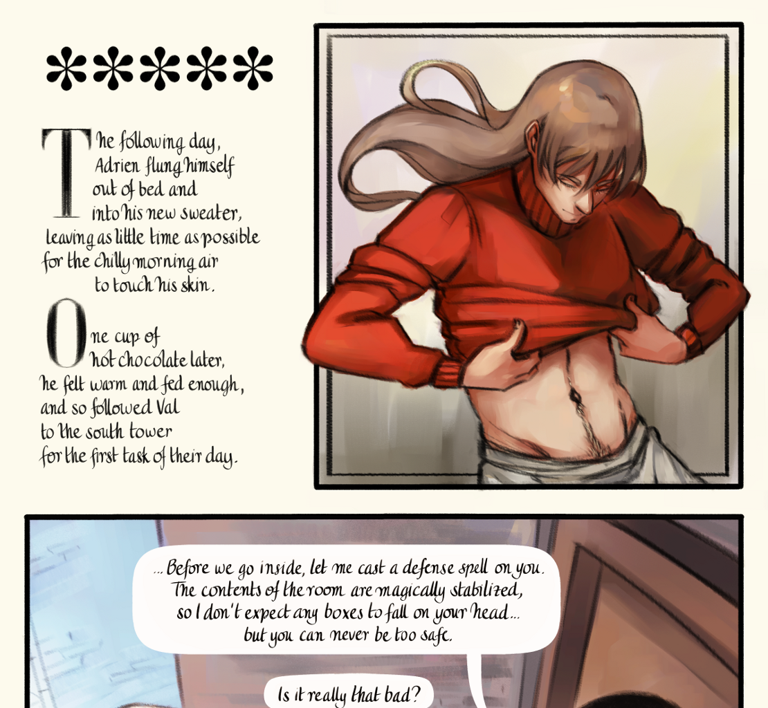 The Gifts of Darkness - Episode 15, Page 6: Chapter 15: The alchemy laboratory