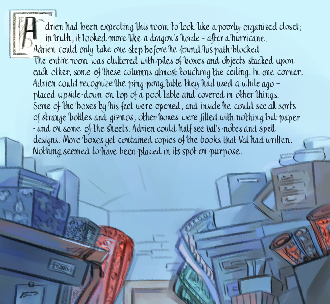 The Gifts of Darkness - Episode 15, Page 7: Chapter 15: The alchemy laboratory