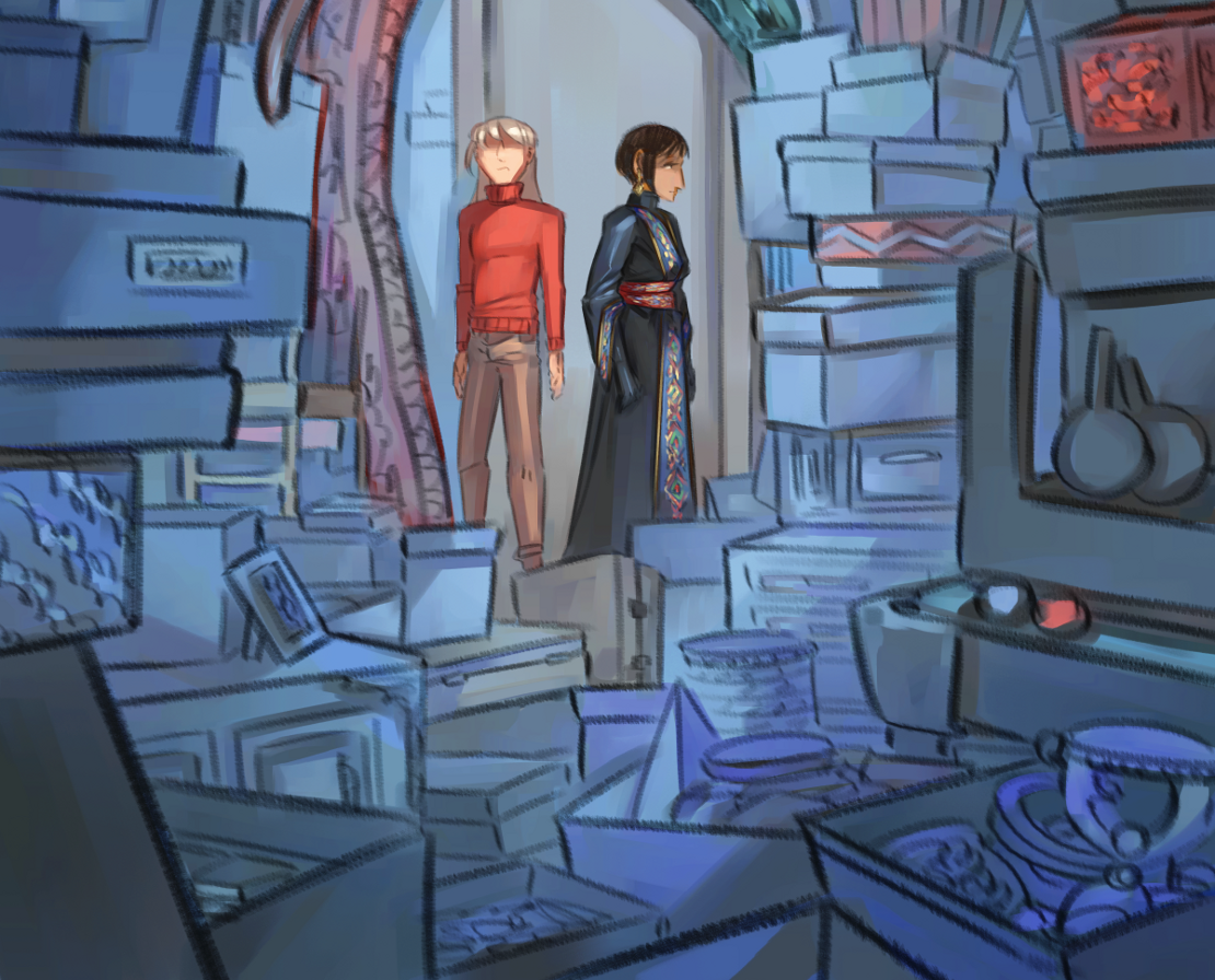 The Gifts of Darkness - Episode 15, Page 7: Chapter 15: The alchemy laboratory