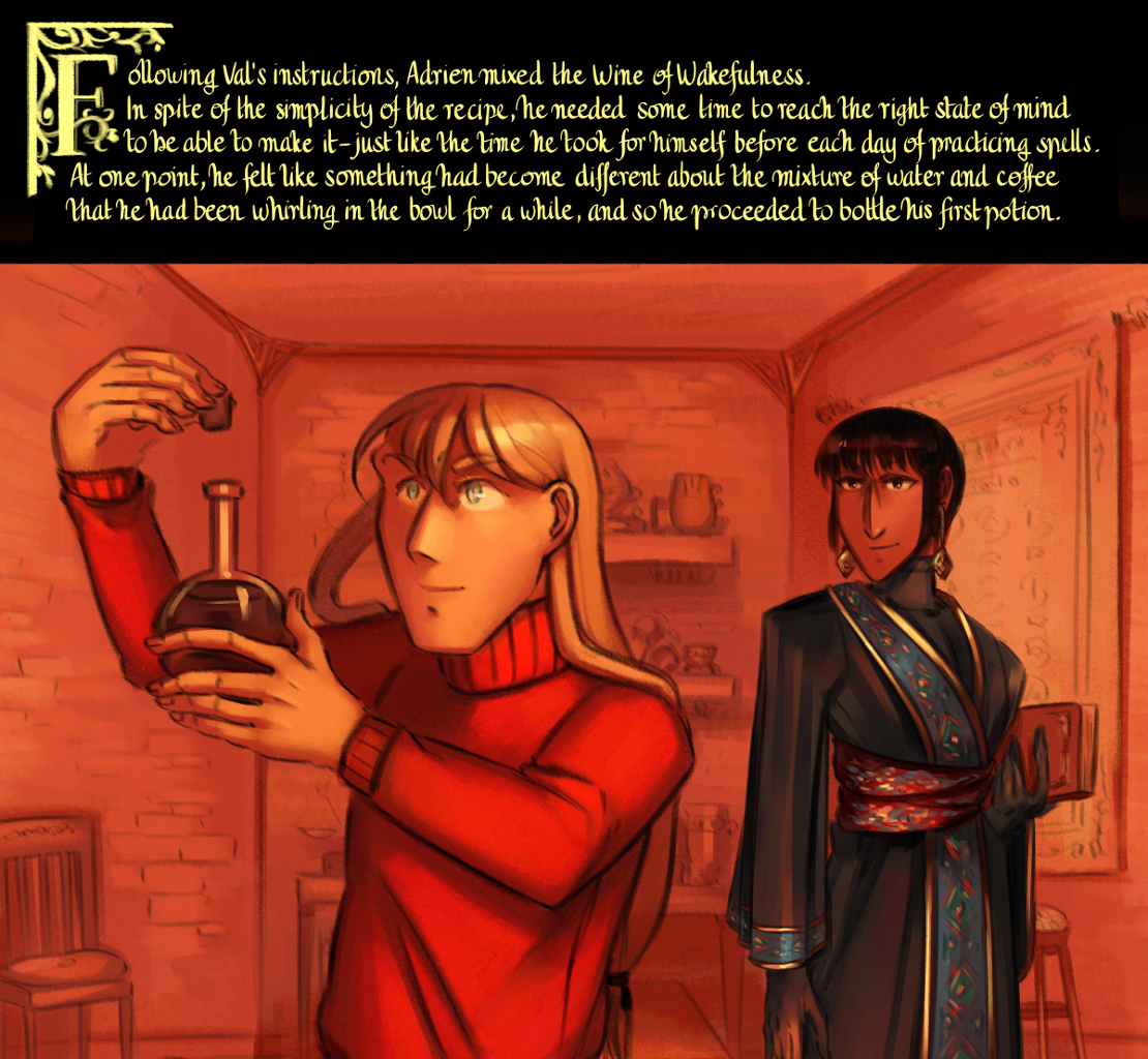 The Gifts of Darkness - Episode 15, Page 20: Chapter 15: The alchemy laboratory