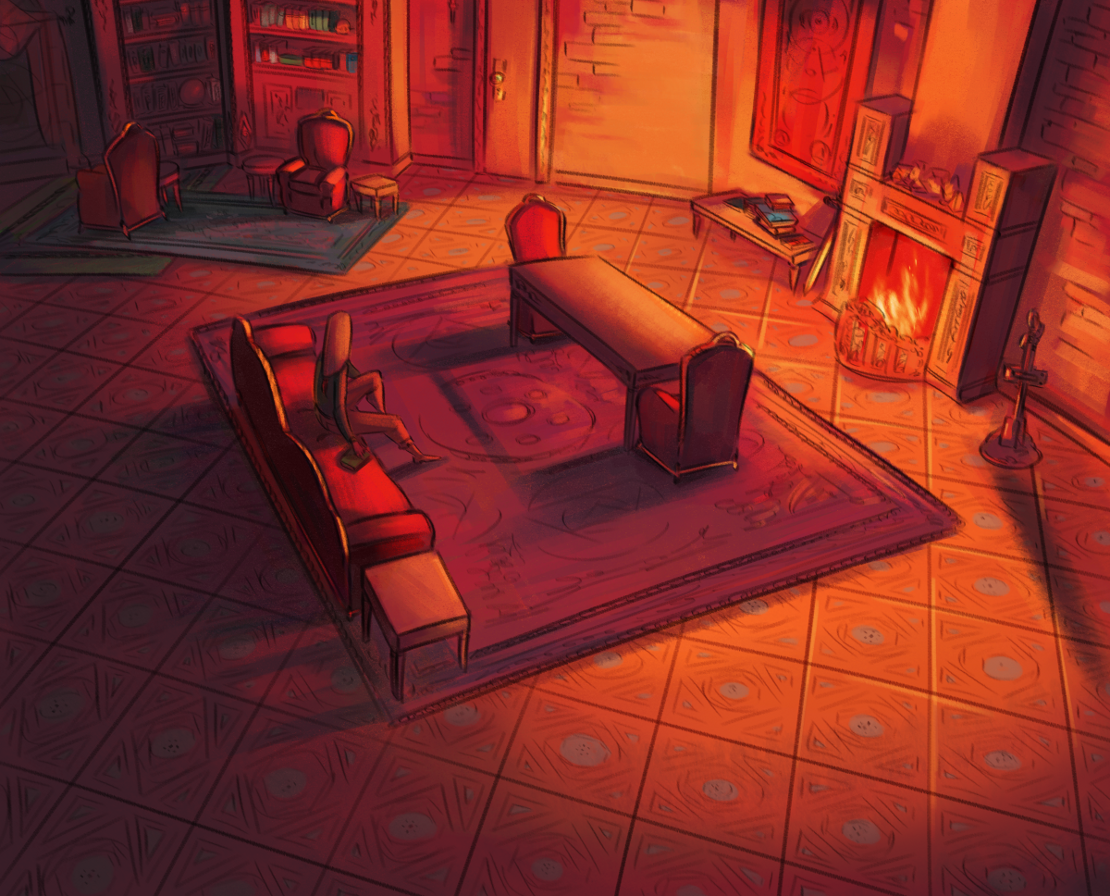 The Gifts of Darkness - Episode 16, Page 2: Chapter 16: Through the door