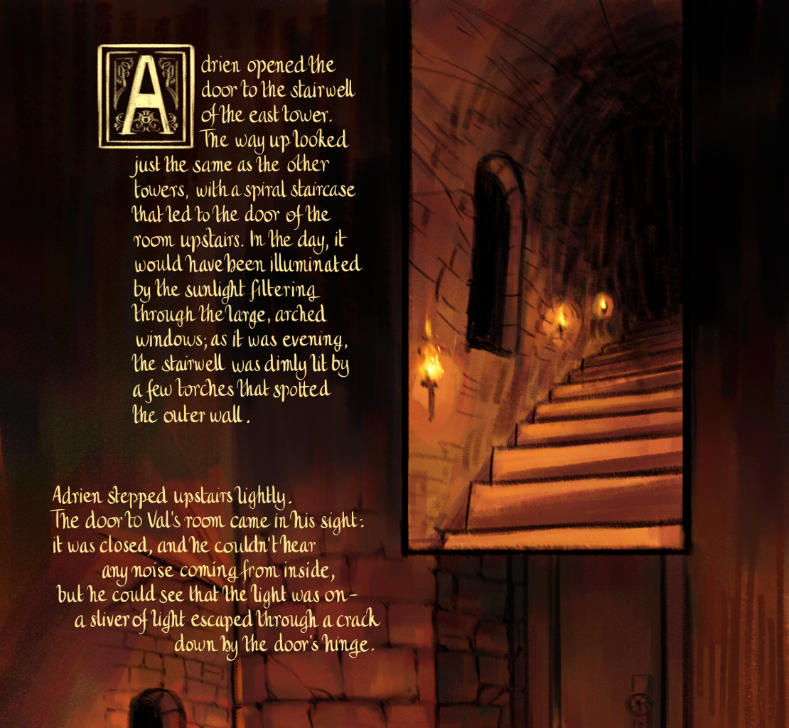 The Gifts of Darkness - Episode 16, Page 3: Chapter 16: Through the door