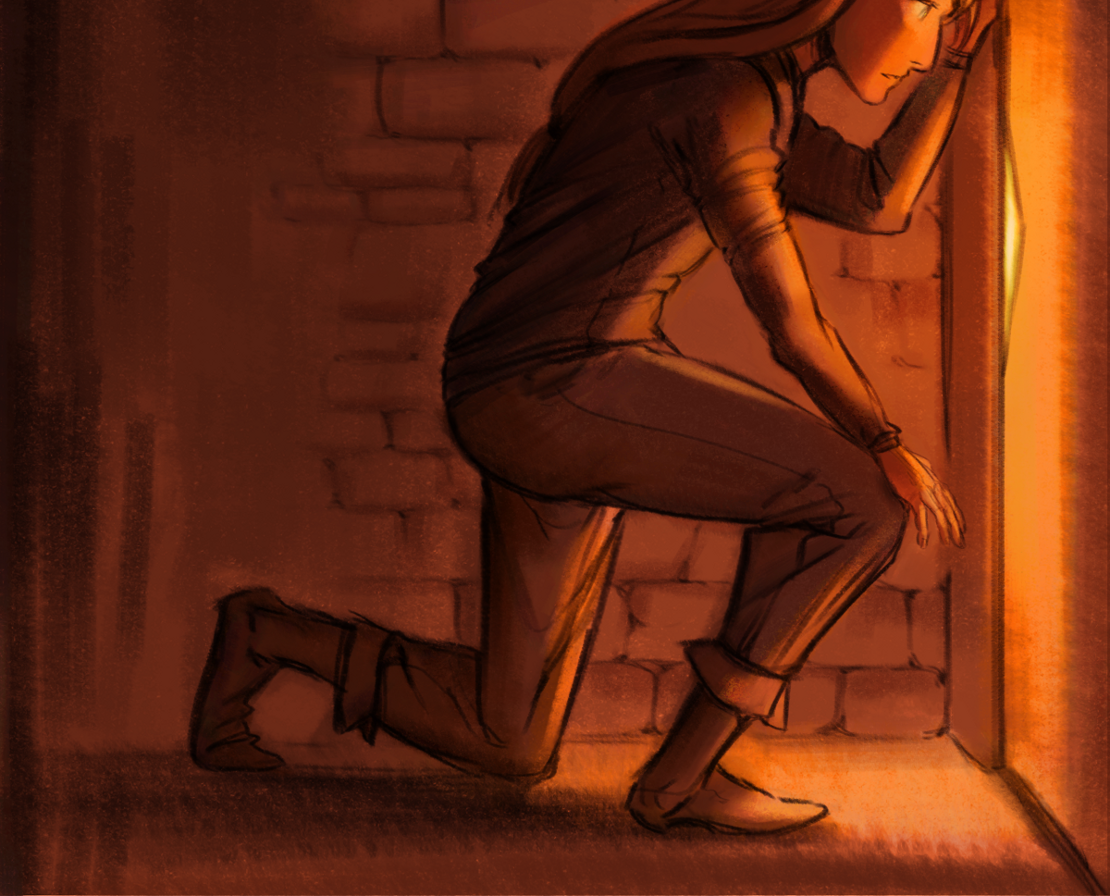 The Gifts of Darkness - Episode 16, Page 4: Chapter 16: Through the door