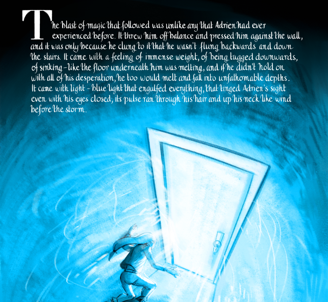 The Gifts of Darkness - Episode 16, Page 7: Chapter 16: Through the door