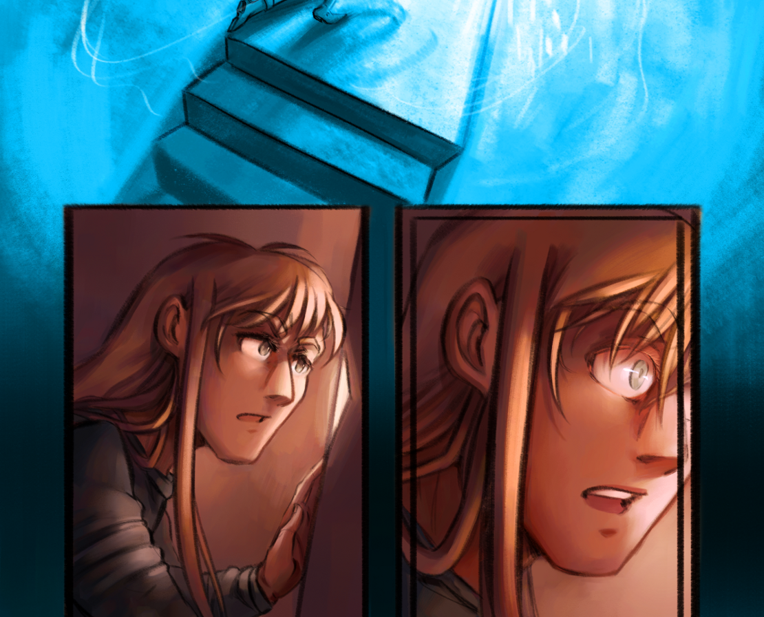 The Gifts of Darkness - Episode 16, Page 7: Chapter 16: Through the door