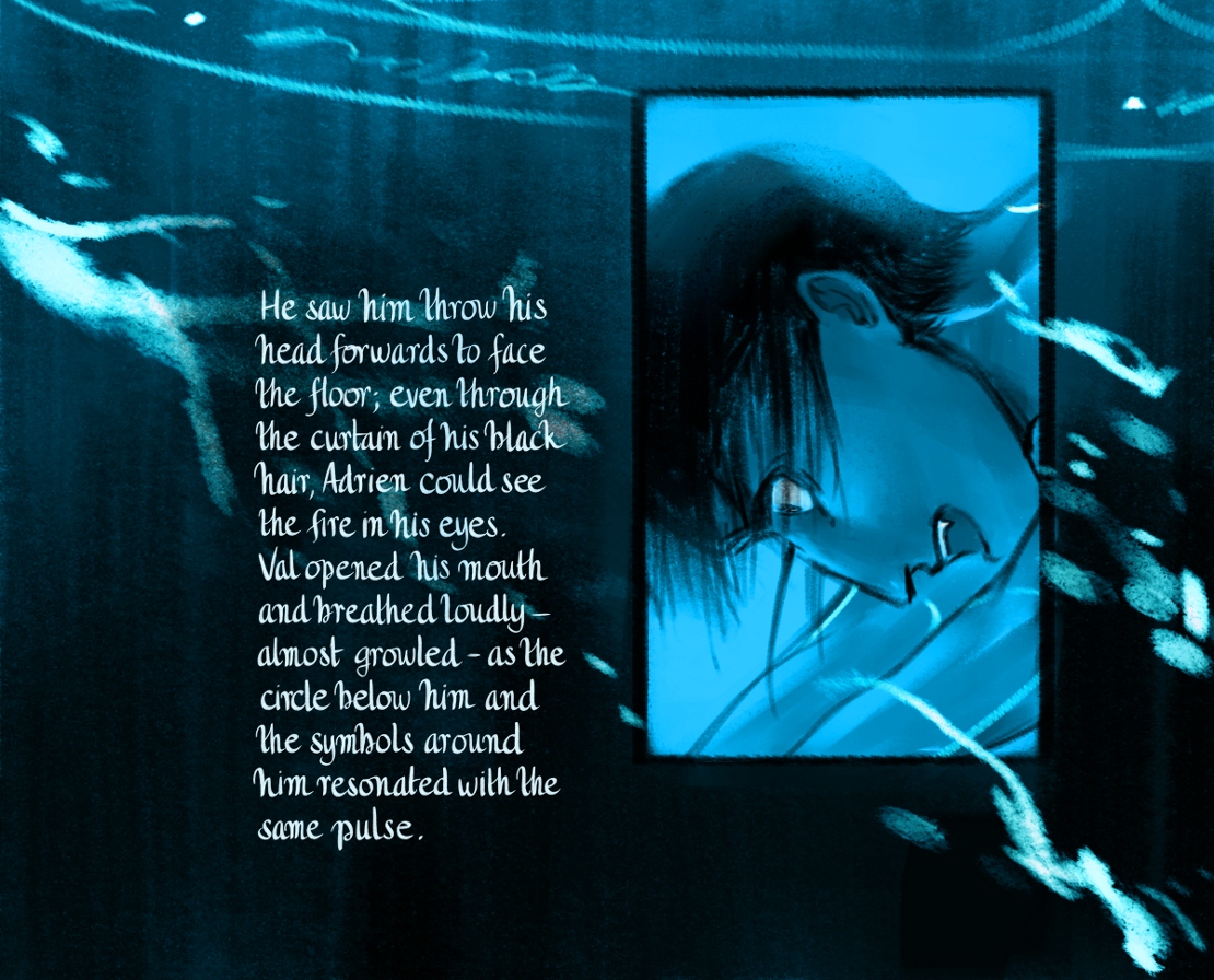 The Gifts of Darkness - Episode 16, Page 9: Chapter 16: Through the door