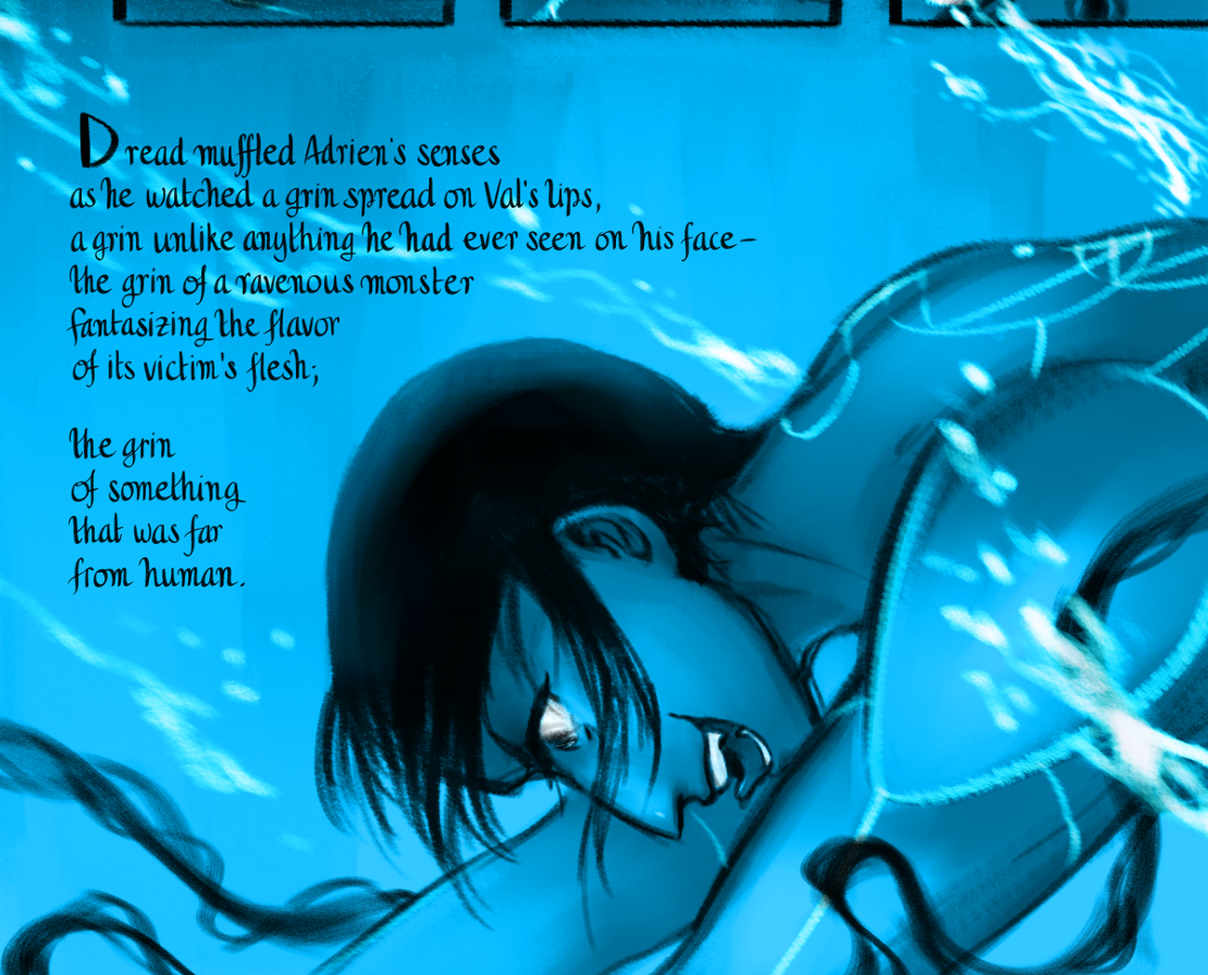 The Gifts of Darkness - Episode 16, Page 10: Chapter 16: Through the door