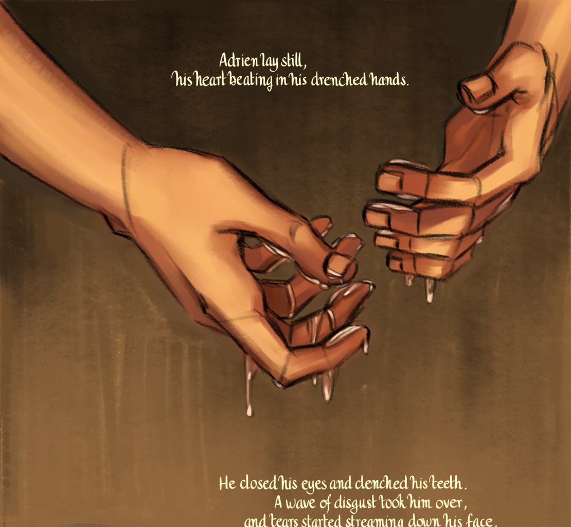 The Gifts of Darkness - Episode 16, Page 18: Chapter 16: Through the door