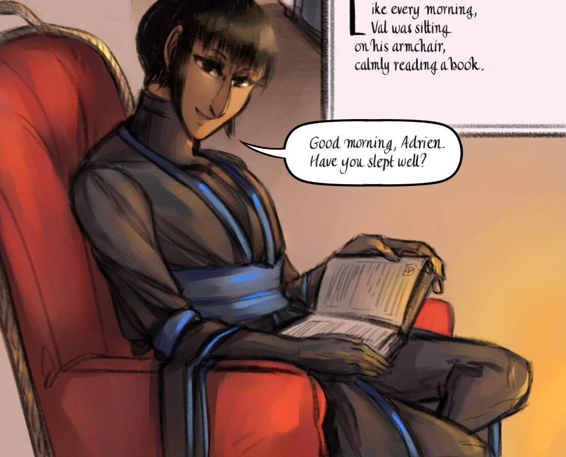 The Gifts of Darkness - Episode 16, Page 22: Chapter 16: Through the door