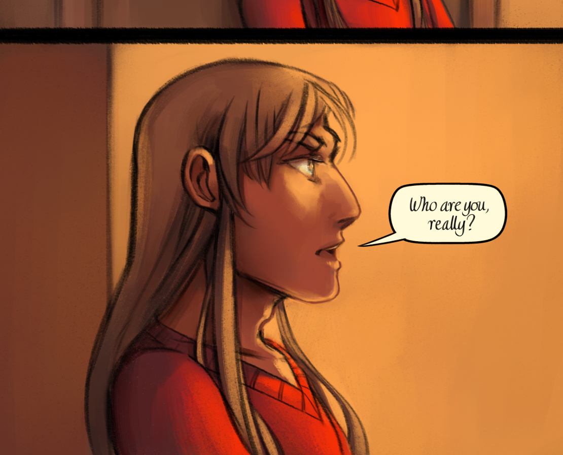 The Gifts of Darkness - Episode 16, Page 26: Chapter 16: Through the door