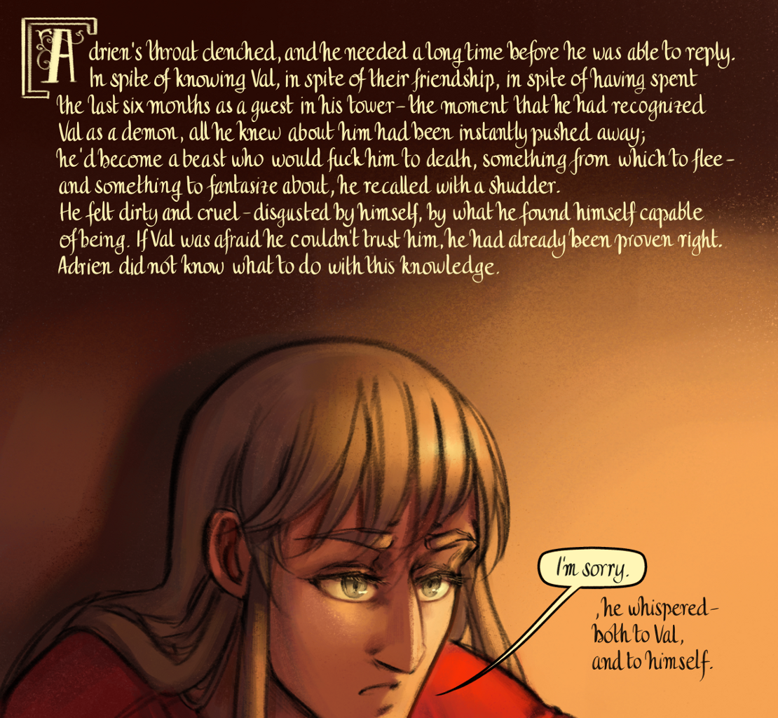 The Gifts of Darkness - Episode 16, Page 31: Chapter 16: Through the door