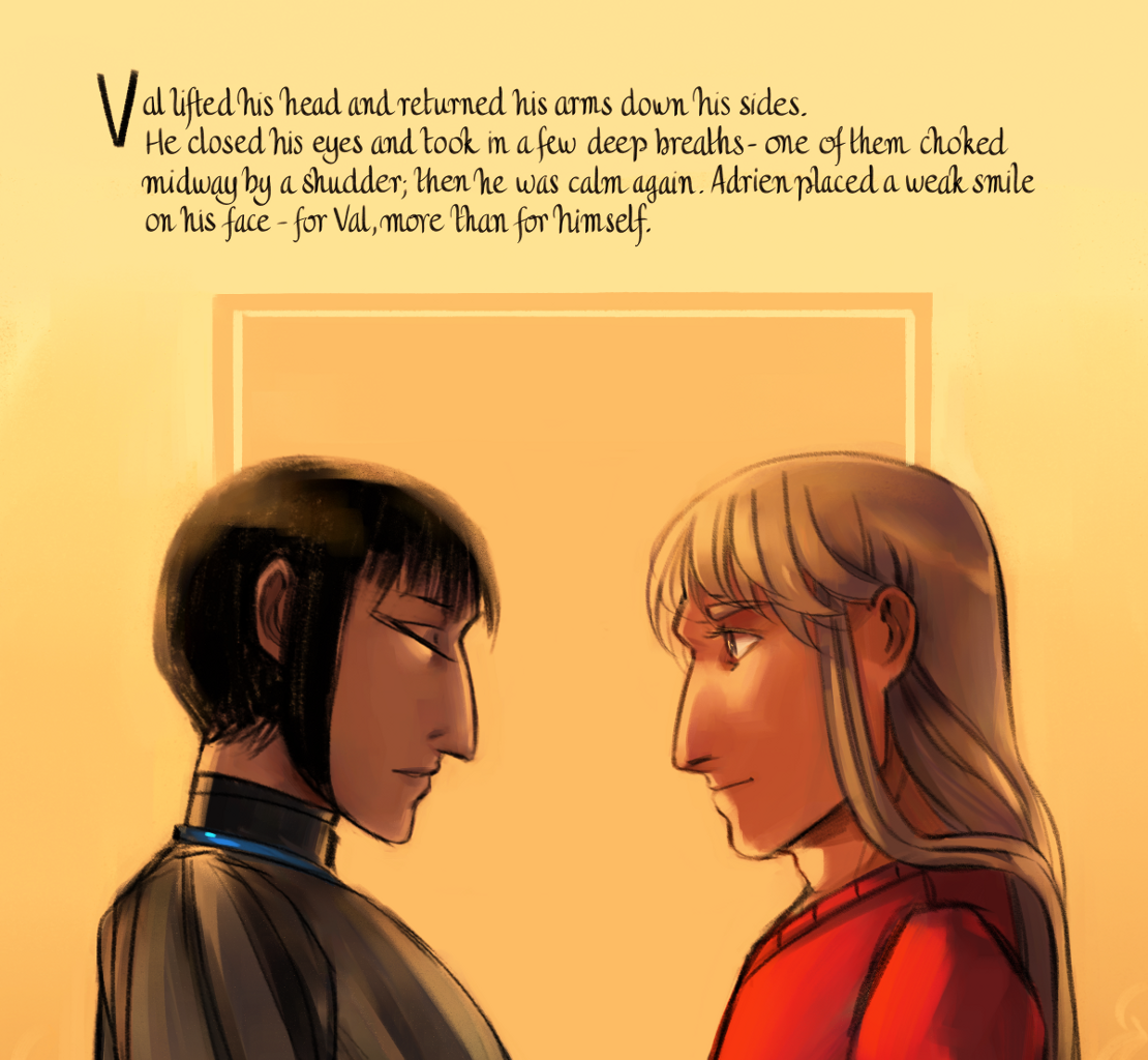 The Gifts of Darkness - Episode 16, Page 35: Chapter 16: Through the door