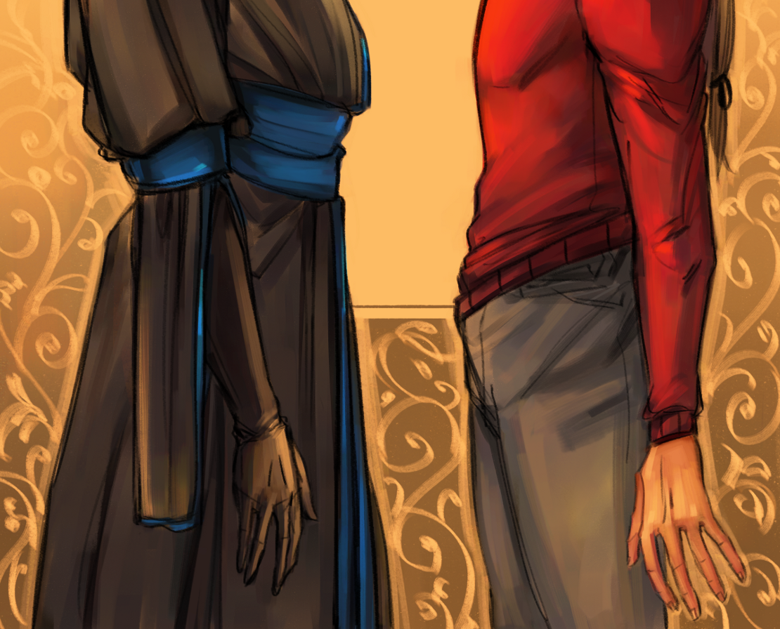 The Gifts of Darkness - Episode 16, Page 35: Chapter 16: Through the door