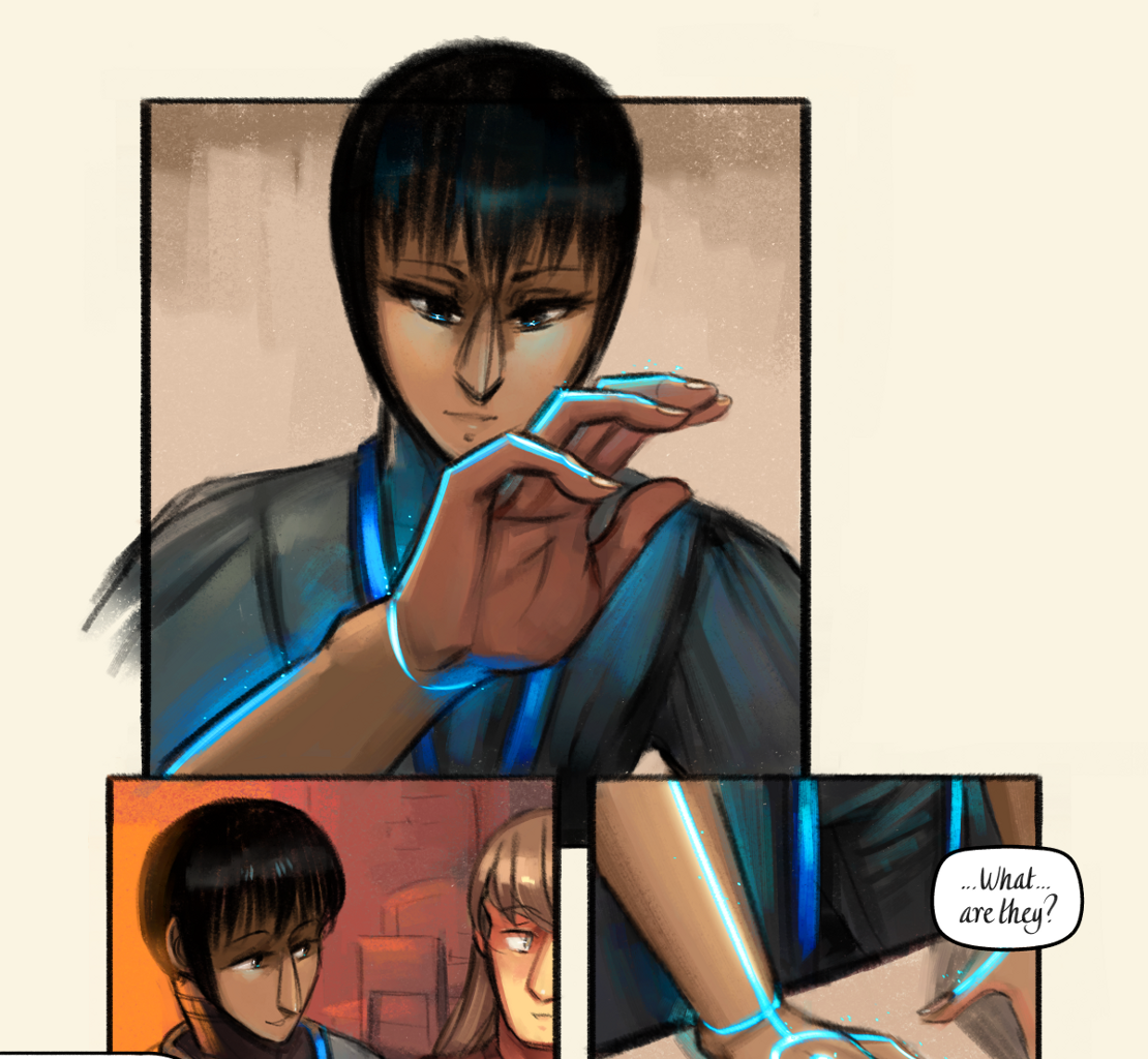 The Gifts of Darkness - Episode 16, Page 42: Chapter 16: Through the door