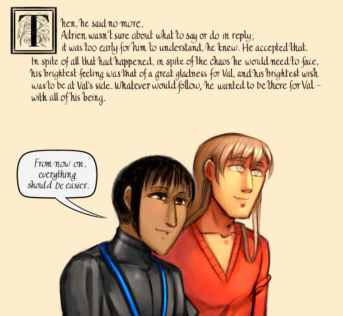 The Gifts of Darkness - Episode 16, Page 43: Chapter 16: Through the door
