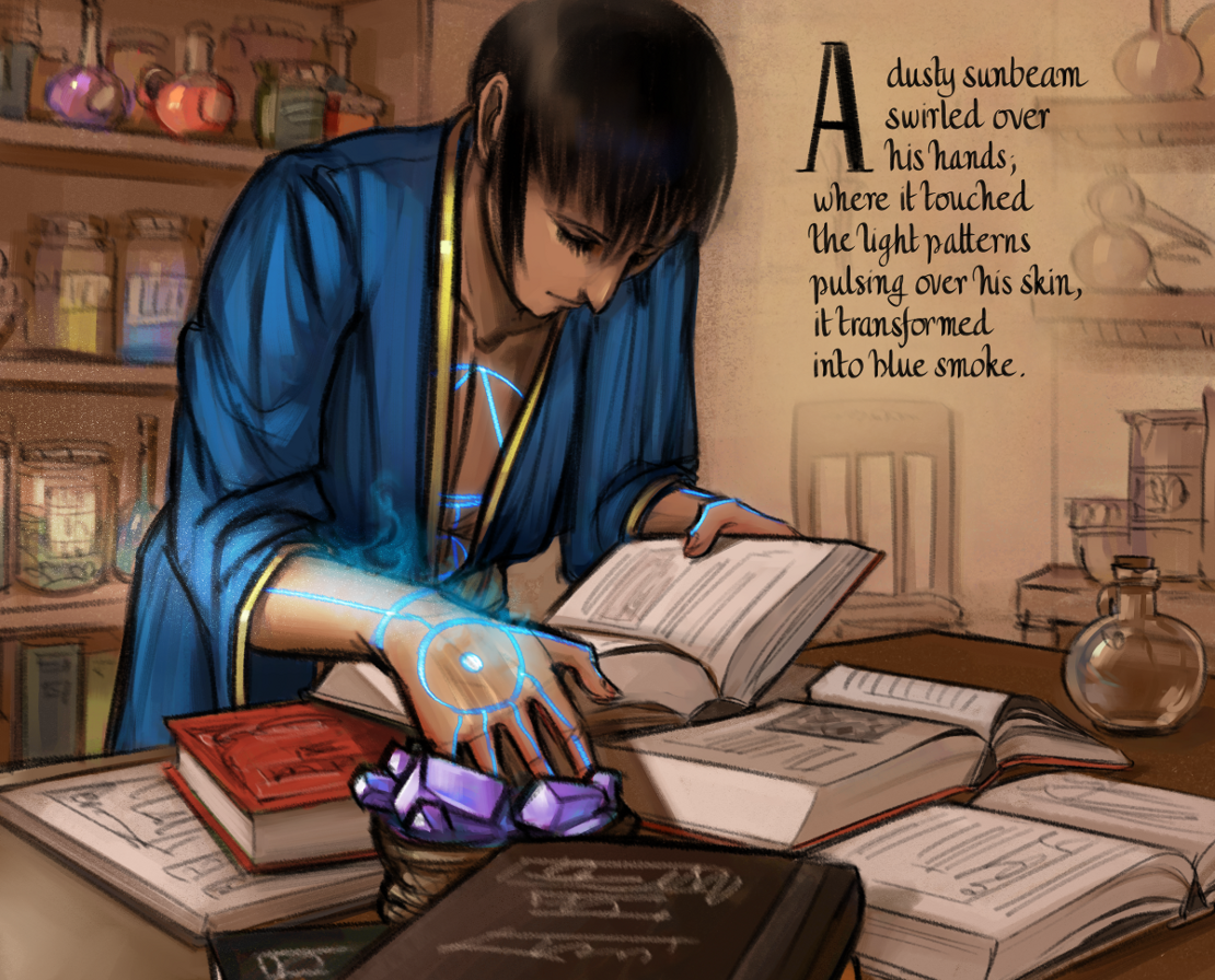 The Gifts of Darkness - Episode 17, Page 2: Chapter 17: Redrawing