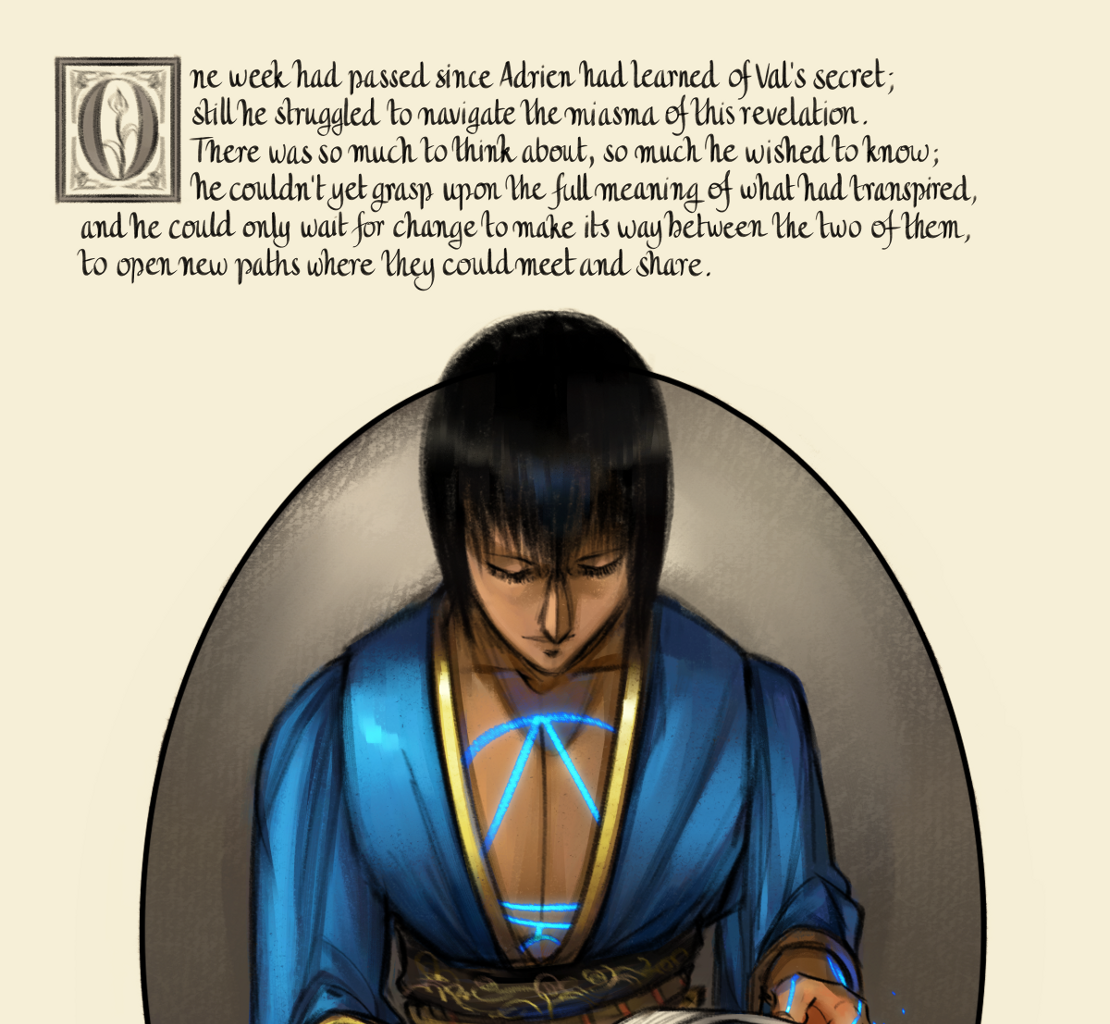 The Gifts of Darkness - Episode 17, Page 3: Chapter 17: Redrawing