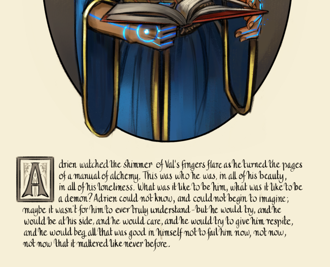 The Gifts of Darkness - Episode 17, Page 3: Chapter 17: Redrawing